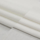 White Lightweight Polyester Sweatshirt Fleece