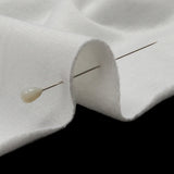 White Lightweight Polyester Sweatshirt Fleece