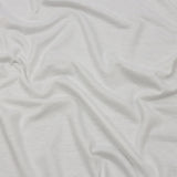 Off White Lightweight Polyester French Terry