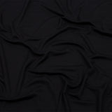 Black Stretch Rayon French Terry
