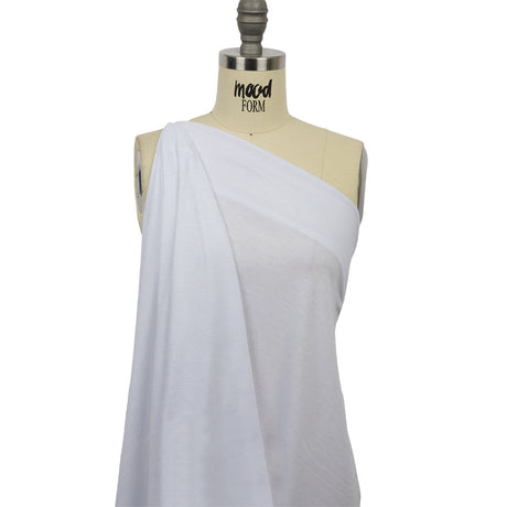 White Polyester Jersey