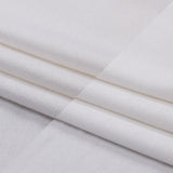 Off White Stretch Rayon French Terry