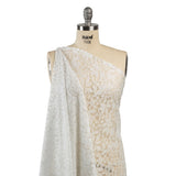 Stretch Lace - White Floral - Katerina Collection