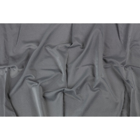 Joseph Abboud Silver and Gray Spots Viscose and Polyester Dobby