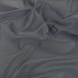 Joseph Abboud Silver and Gray Spots Viscose and Polyester Dobby