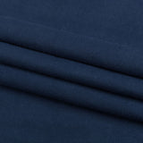 Muted Navy Stretch Cotton Jersey
