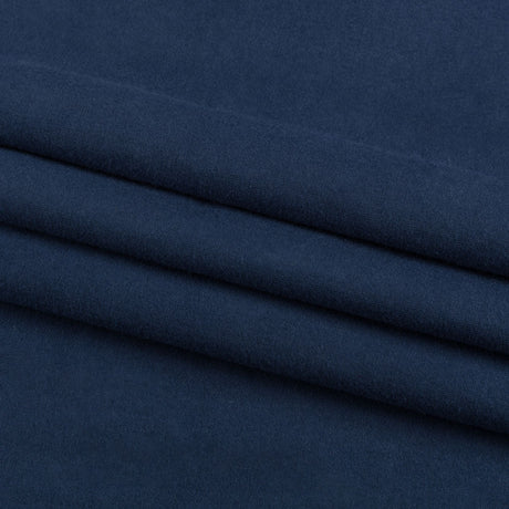 Muted Navy Stretch Cotton Jersey