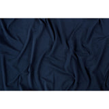 Muted Navy Stretch Cotton Jersey