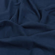 Muted Navy Stretch Cotton Jersey