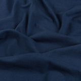 Muted Navy Stretch Cotton Jersey