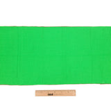 Grass Green Soft 2x2 Rib Knit Foldover Trim - 31" x 9"
