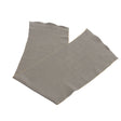 Silver Gray 2x2 Rib Knit Foldover Trim - 8" x 30"