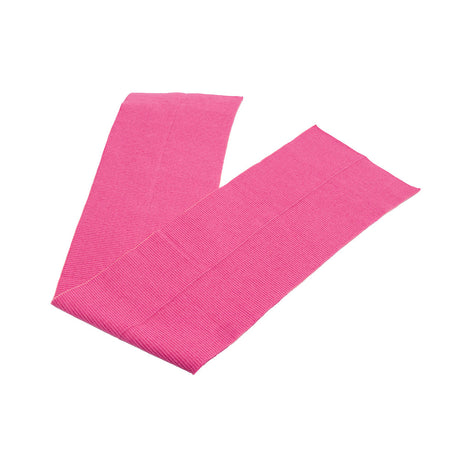 Bubblegum Pink 2x2 Rib Knit Foldover Trim - 37.5" x 7.5"