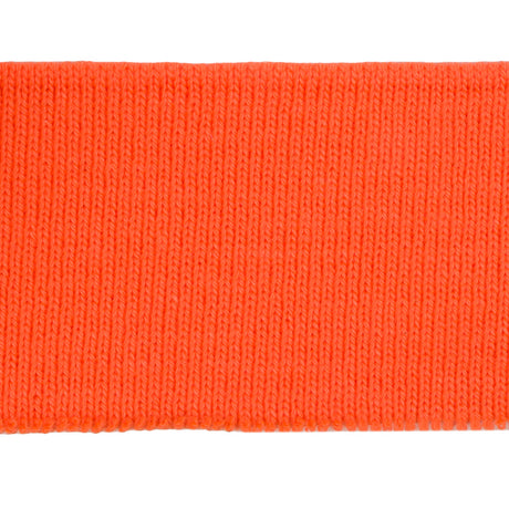 Blaze Orange Rib Knit Trim - 15" x 2"