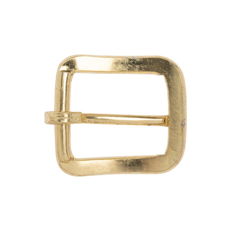 Gold Classic Square Metal Buckle - 1.625" x 1.75"