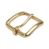 Gold Classic Square Metal Buckle - 1.625" x 1.75"
