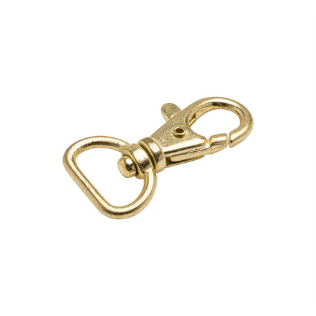 Bright Gold Metal Lobster Clasp - 1.625" x 0.875"