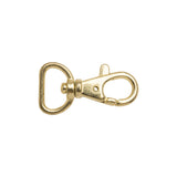 Bright Gold Metal Lobster Clasp - 1.625" x 0.875"