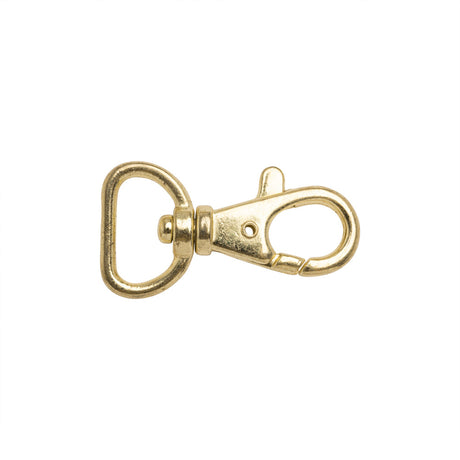 Bright Gold Metal Lobster Clasp - 1.625" x 0.875"