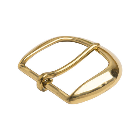 Polished Gold Rounded Metal Buckle - 2.25" x 2.25"