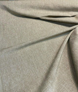 Mitchelle Sand Soft Chenille Upholstery Fabric - Sand Heather Effect, 54" Width (1 Yard)