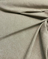 Mitchelle Sand Soft Chenille Upholstery Fabric - Sand Heather Effect, 54" Width (1 Yard)
