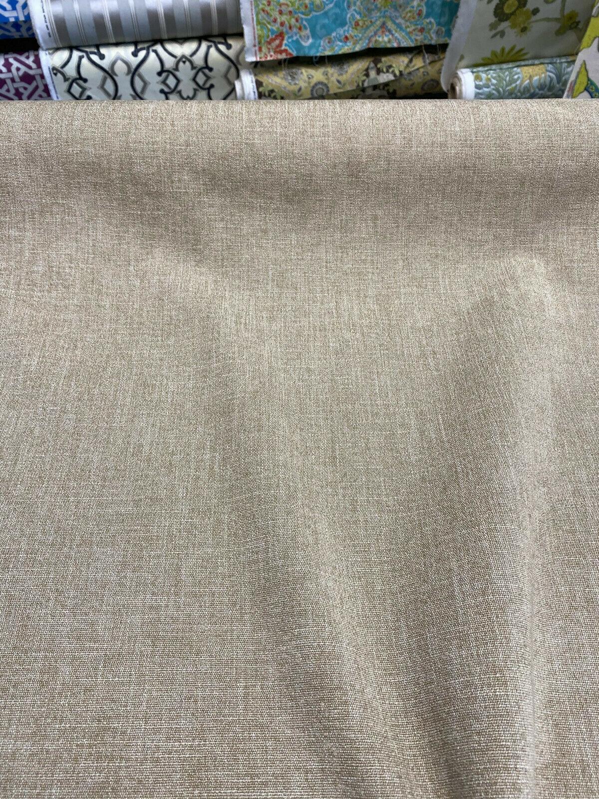 Mitchelle Sand Soft Chenille Upholstery Fabric - Sand Heather Effect, 54" Width (1 Yard)