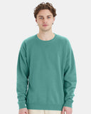 ComfortWash by Hanes® Garment-Dyed Crewneck Long Sleeve Sweatshirt