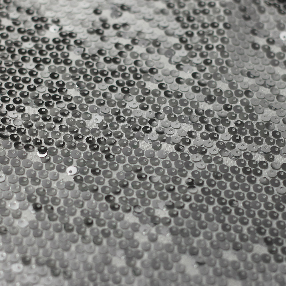 Razzle Sequins Polyester Spandex Fabric - Multiple Colors, Round Sequins, 52-54" Width, 200 GSM (1 Yard)