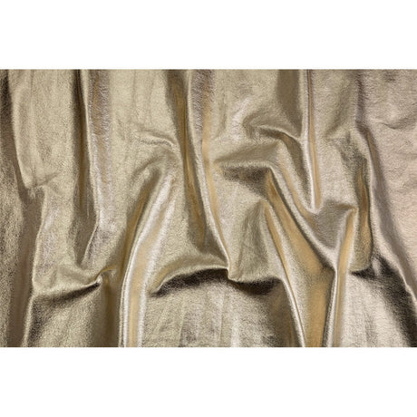 Textured Faux Leather - Metallic Gold - Ileana Collection