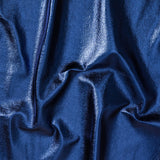 Textured Faux Leather - Metallic Navy - Ileana Collection