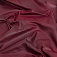 Faux Leather Foil Stretch Polyester Knit - Wine Cloud Textured - Vanessa Collection