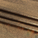 Gold Holographic Foiled Stretch Polyester Jersey