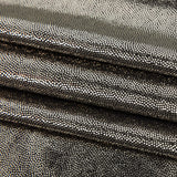 White Gold Tiny Dots Foiled Stretch Polyester Jersey