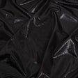 Black Tiny Dots Foiled Stretch Polyester Jersey