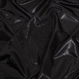 Black Tiny Dots Foiled Stretch Polyester Jersey