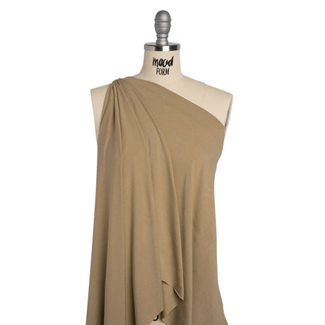 Stretch Viscose Jersey - Beige