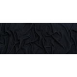 Stretch Cotton and Nylon Twill French Terry Knit - Black and Midnight