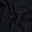 Stretch Cotton and Nylon Twill French Terry Knit - Black and Midnight