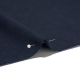 Carbon Brushed Stretch Khaki Twill - Navy - Averill Collection
