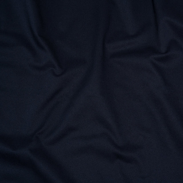 Carbon Brushed Stretch Khaki Twill - Navy - Averill Collection