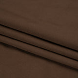 Carbon Brushed Stretch Khaki Twill - Coffee Bean Brown - Averill Collection
