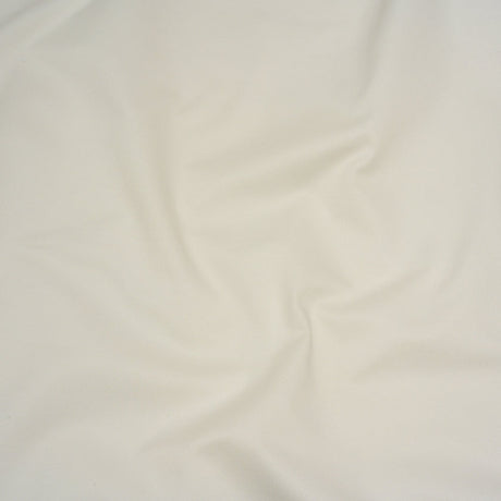 Carbon Brushed Stretch Khaki Twill - White - Averill Collection