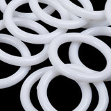 Dritz 14ct White Plastic O-Rings - 1.125"