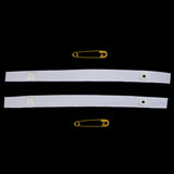 Dritz White Shoulder Strap Guards - 1 pair