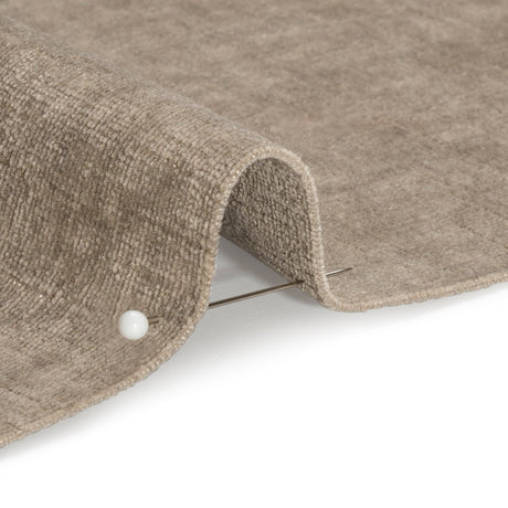 Otta Taupe Polyester Chenille Woven