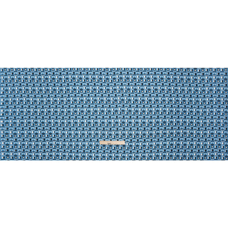 Mood Exclusive Blue Checkerboard Cadence Drapey Viscose Woven