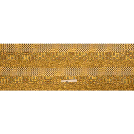 Mood Exclusive Yellow Tropic Arrangement Stretch Cotton Sateen