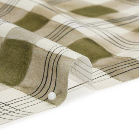 Mood Exclusive Cunning Moss Cotton Poplin