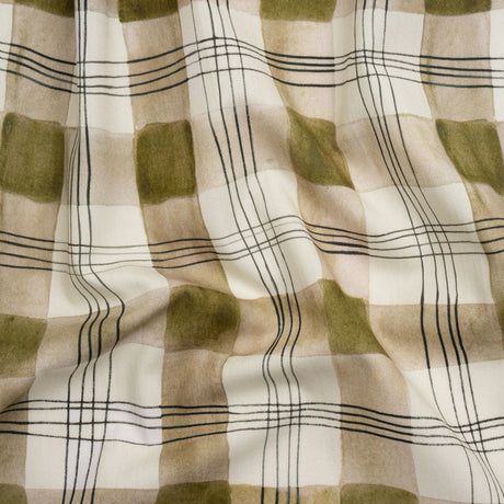 Mood Exclusive Cunning Moss Cotton Poplin